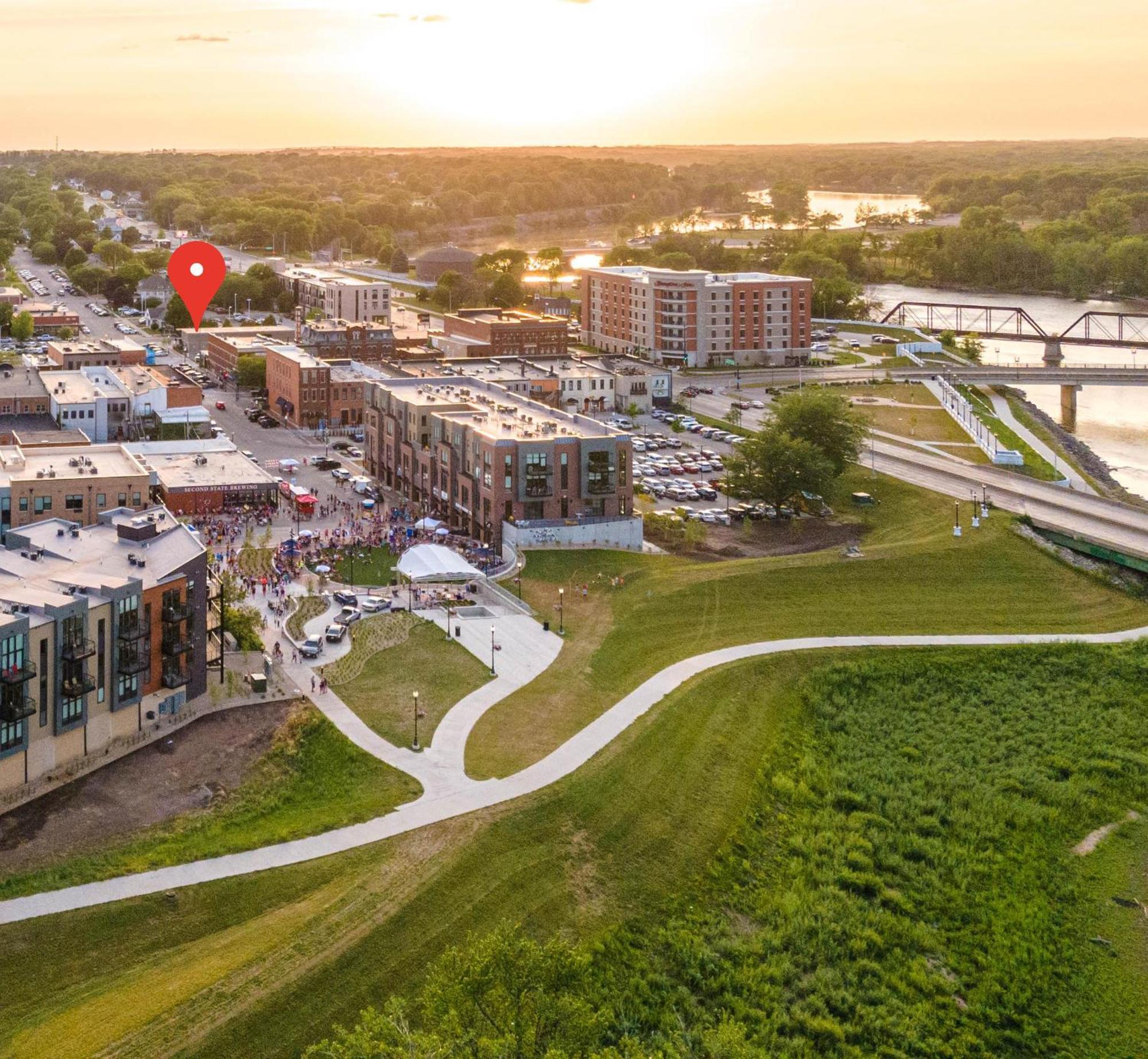 The Lindell Motor Lodge Cedar Falls Exterior foto